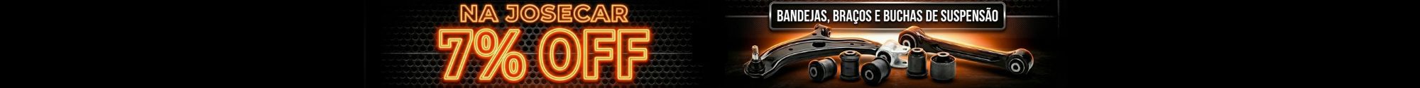 Natal Especial com 7% Off Suspensão Josecar